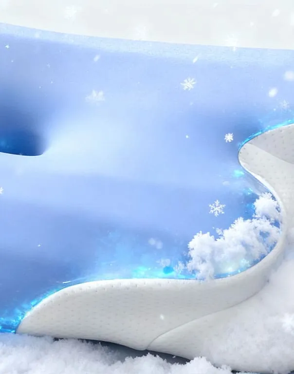 Melara Pillow illustrating its cooling effect